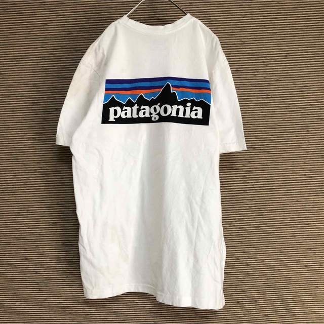 【パタゴニア】半袖Tシャツ　デカロゴ　ビッグロゴ　胸ポケット　メキシコ製16