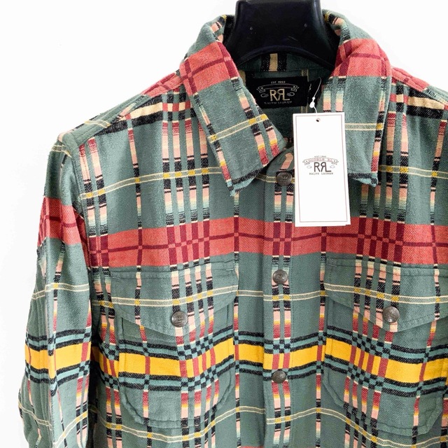 22FW RRL ダブルアールエル プラッド オーバーシャツ ジャケット M