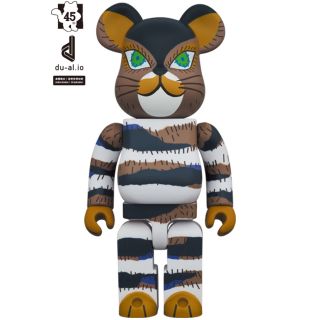 メディコムトイ(MEDICOM TOY)のBE@RBRICK とらねこ 1000％(その他)