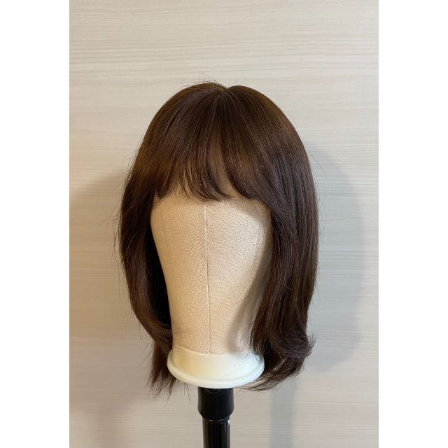 ❤高級ライン 新品 人工皮膚広範囲 人毛 艶髪 ロングストレート45 お勧