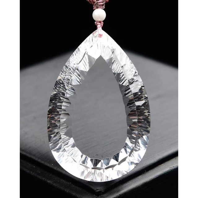 ⭐︎【高級】白水晶 ネックレス 33.2g 今年の新作から定番まで! 6864