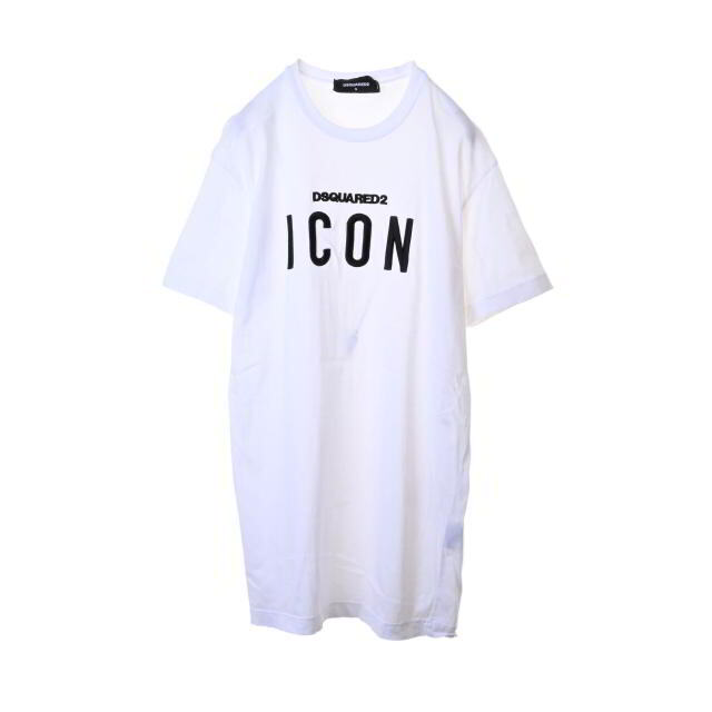 DSQUARED2 コットン ICON プリント カットソー