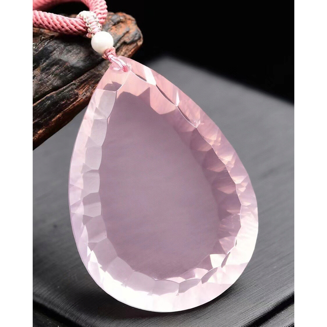 ⭐︎【天然】ローズクォーツ ネックレス 34.8g ⭐︎【天然】ローズクォーツ ネックレス 34.8g