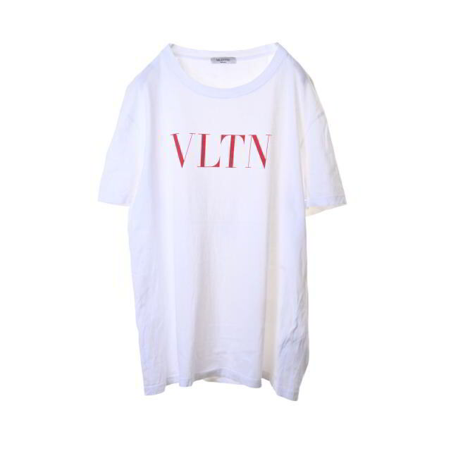 新品 Valentino VLTNプリント Tシャツ-