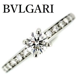 ブルガリ(BVLGARI)のブルガリ グリフ ソリテール ダイヤ 0.40ct E-VS2-EX ♯47(リング(指輪))
