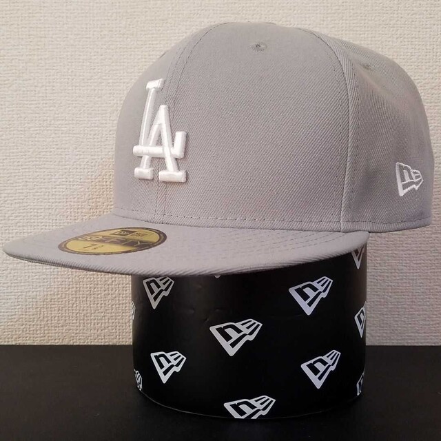 NEWERA MLB LA Dodgers 59FIFTY ドジャース グレー