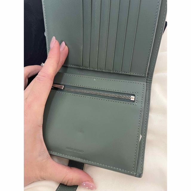 新品♡CELINE セリーヌ トリオンフ 三つ折り財布 グリーン