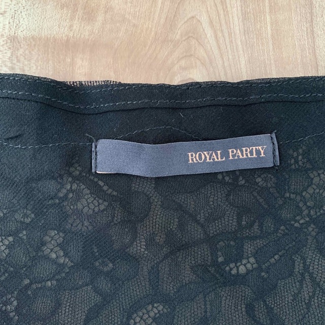 ROYAL PARTY(ロイヤルパーティー)のロイヤルパーティー　ミックスレーススカラストール レディースのファッション小物(マフラー/ショール)の商品写真