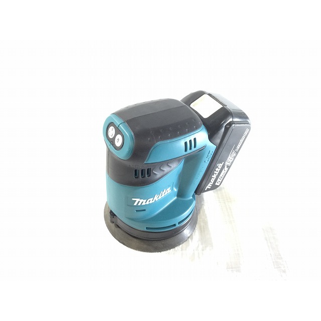 ☆美品☆makita マキタ 18V充電式ランダムオービットサンダ BO180D バッテリー1個(BL1850)付 仕上サンダ 研磨 ポリッシャー 67537