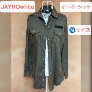 ジャイロホワイト(JAYRO White)のジャイロホワイト シャツ カーキ Ｍサイズ オーバーシャツ(シャツ/ブラウス(長袖/七分))