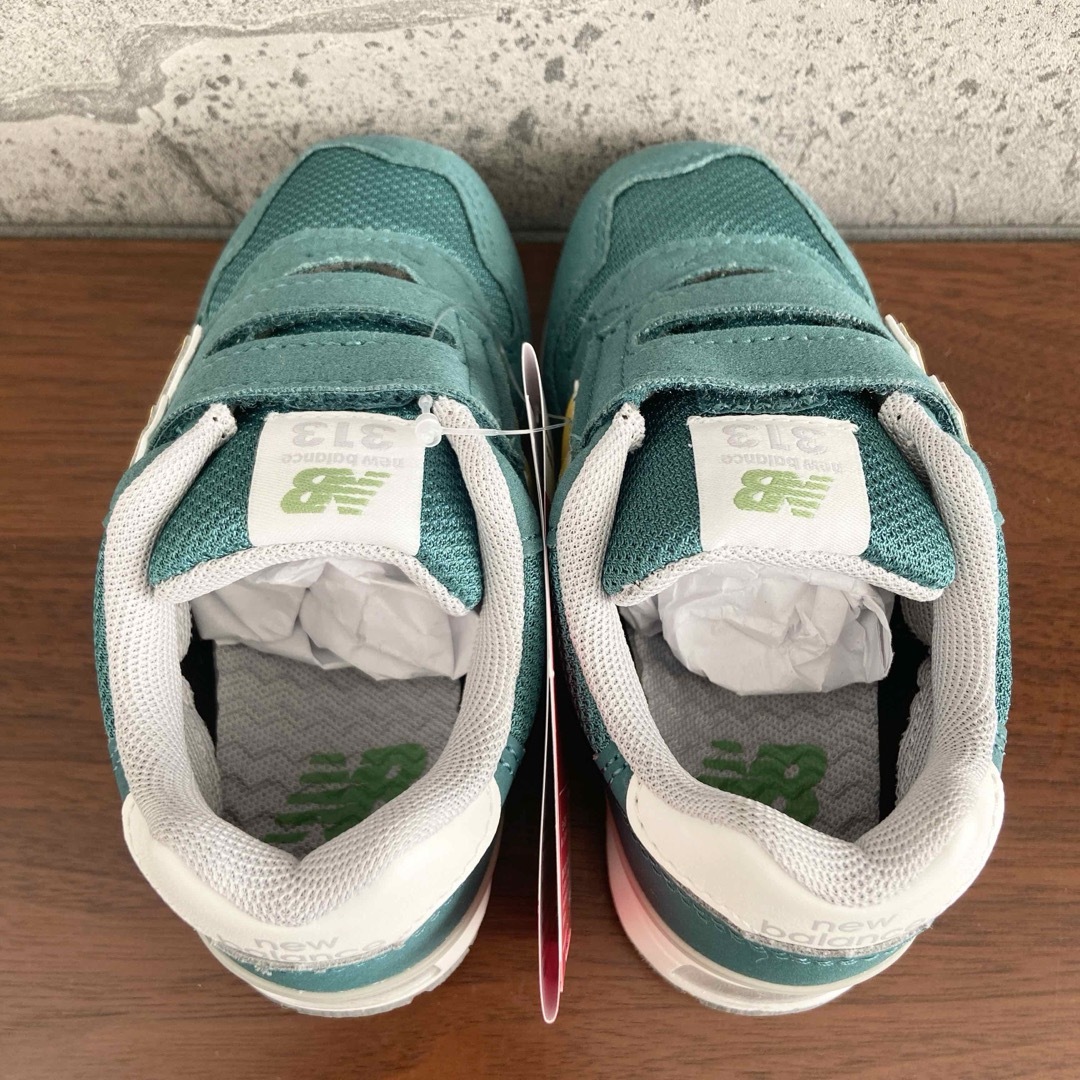 New Balance - 【新品】14センチ グリーン×イエロー New Balance - 【新品】14センチ グリーン×イエロー