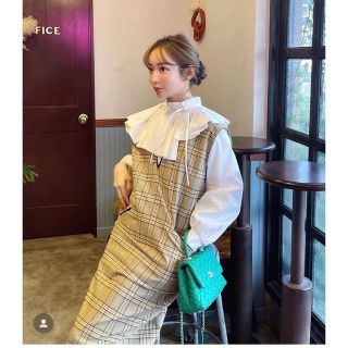 アメリヴィンテージ(Ameri VINTAGE)のチェックワンピース👗(ロングワンピース/マキシワンピース)