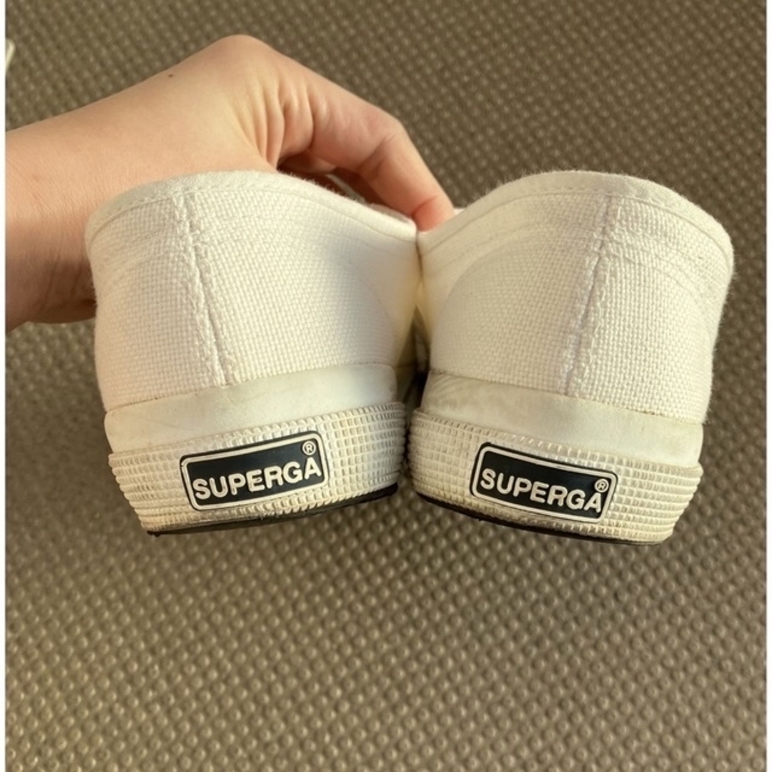 SUPERGA(スペルガ)のSuperga スペルガ　スニーカー　ホワイト　38 レディースの靴/シューズ(スニーカー)の商品写真