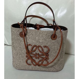 ロエベ(LOEWE)のLOEWE　ロエベ　スクエア バスケットバッグ　ハンドバッグ(トートバッグ)