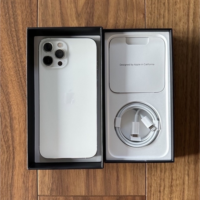 最新な iPhone - iPhone 12 pro max 256GB (シルバー) スマートフォン