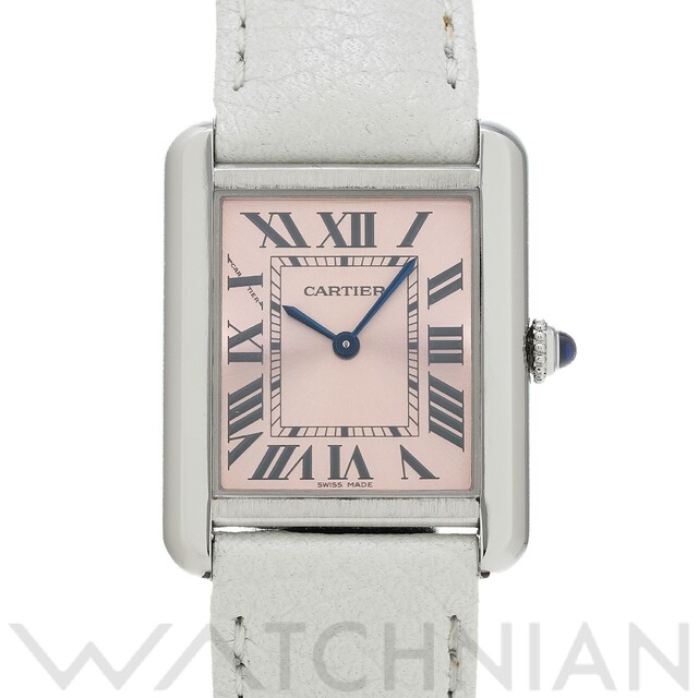 Cartier - 中古 カルティエ CARTIER W5200000 ピンク レディース 腕時計