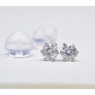 Pt900 ダイヤ ピアス　0.05ct 0.05ct(ピアス)