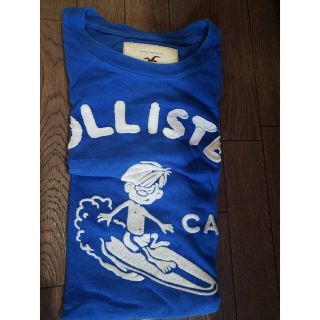 ホリスター(Hollister)のHOLLISTER♪Tシャツ👕ブルー　M(Tシャツ/カットソー(七分/長袖))