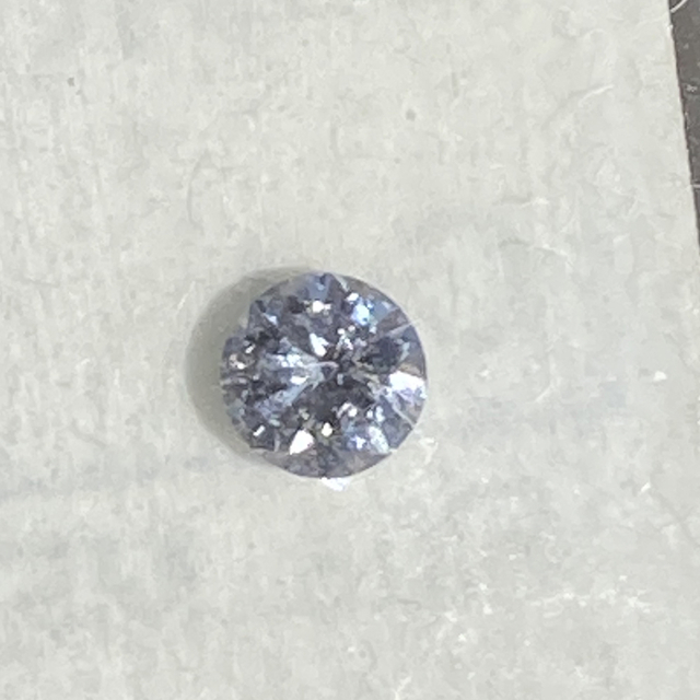 fancy grayish violet ダイヤ ルース 0.082ct レディースのアクセサリー(その他)の商品写真