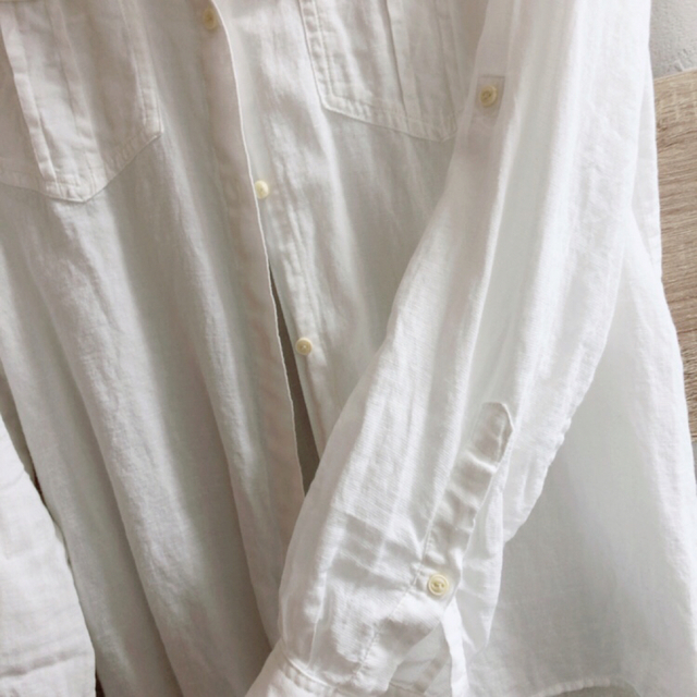 patagonia(パタゴニア)のパタゴニア  白シャツ　レディース レディースのトップス(シャツ/ブラウス(長袖/七分))の商品写真