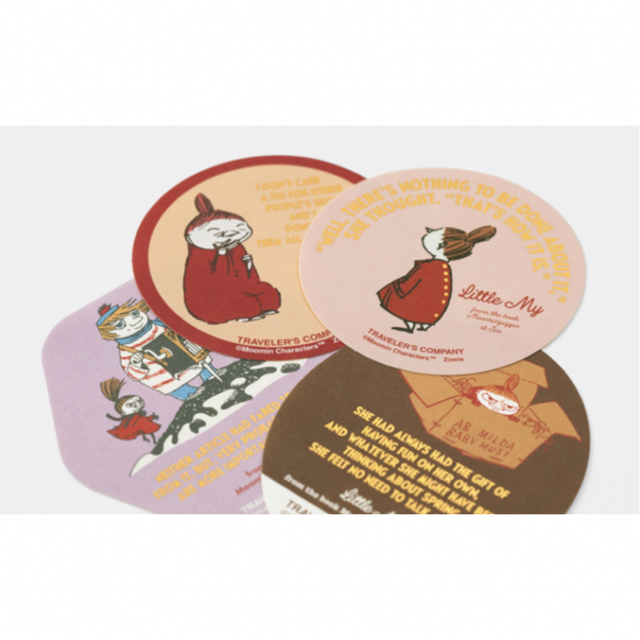 TF トラベラーズノート パスポートサイズ 限定セット MOOMIN リトルミイ