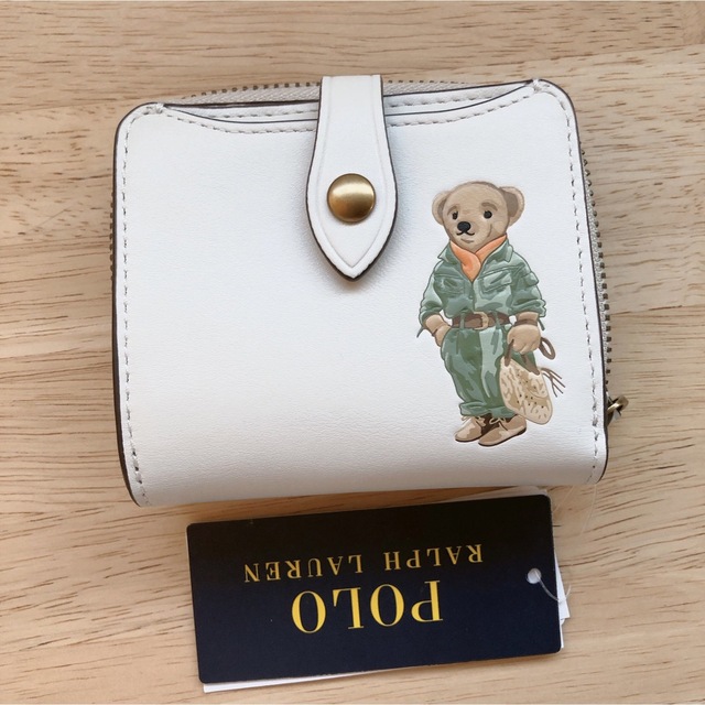 Polo Ralph Lauren 二つ折り財布 ポロベア 新品未使用 【第1位獲得
