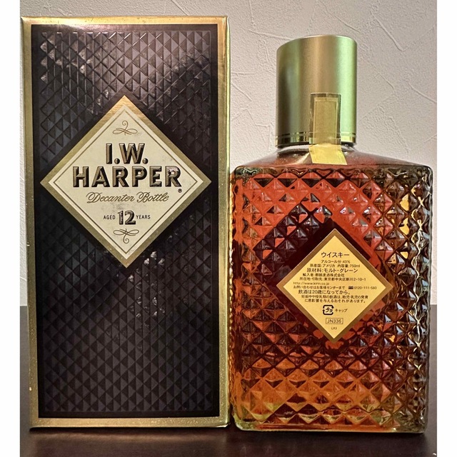 I.W.HARPER ハーパー 12年 終売品 - ウイスキー