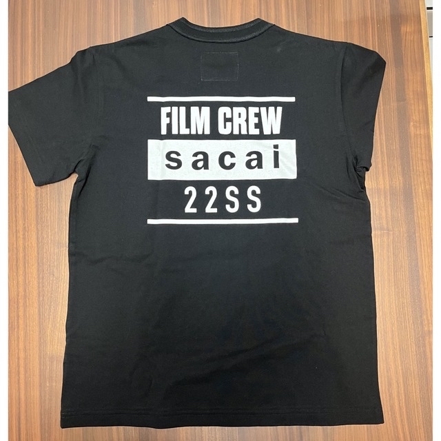 sacai(サカイ)の【新品・未使用】sacai サカイ半袖　Tシャツ　サイズ1 s-m相当 メンズのトップス(Tシャツ/カットソー(半袖/袖なし))の商品写真