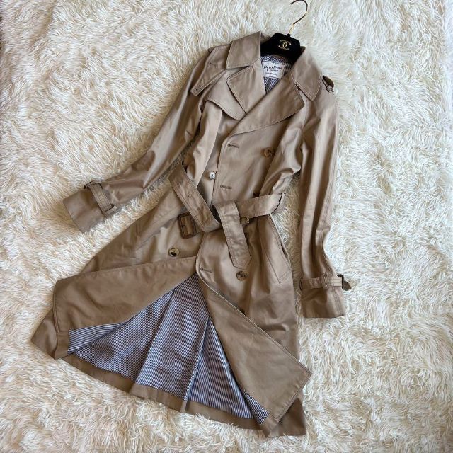 美品 ドゥーズィエムクラス トレンチコート ベルト付き ベージュ