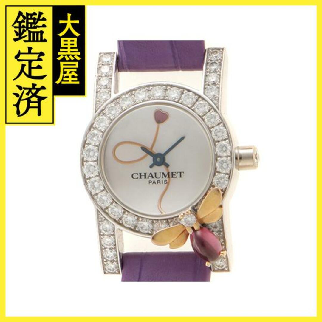 50%OFF CHAUMET CHAUMET アトラップモア ダイヤベゼルシェル文字盤 レディース【433】 - 腕時計 50%OFF CHAUMET CHAUMET アトラップモア ダイヤベゼルシェル文字盤 レディース【433】 - 腕時計
