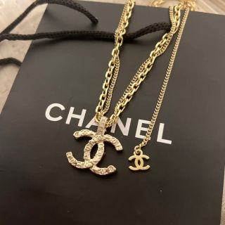 CHANEL - 【ネックレス】美品 CHANEL シャネル GP×フェイクパール