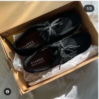 クラークス(Clarks)のWallabee GTX / メンズワラビーゴアテックス （ブラックスエード）(スリッポン/モカシン)