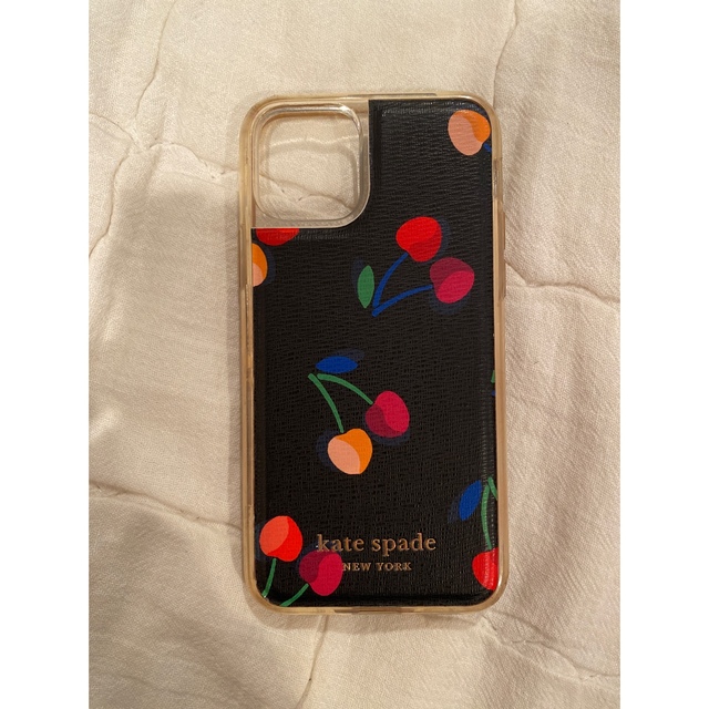 kate spade new york(ケイトスペードニューヨーク)のケイトスペード  iPhone11proケースマグネット手帳チェリーさくらんぼ スマホ/家電/カメラのスマホアクセサリー(iPhoneケース)の商品写真