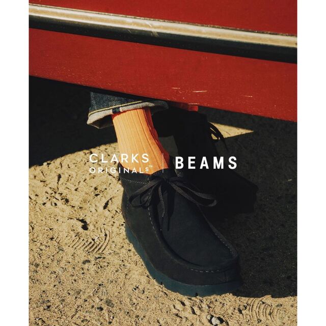 Clarks(クラークス)のClarks×BEAMS別注GORE-TEXワラビー ダークネイビー  メンズの靴/シューズ(ブーツ)の商品写真