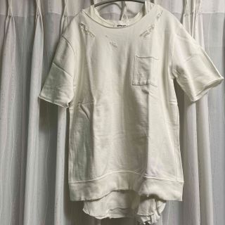 モンキータイム(MONKEY TIME（UNITED ARROWS）)のモンキータイム　ガーゼウラケ ダメージ ショートスリーブ（L）タンクトップ（M）(Tシャツ/カットソー(半袖/袖なし))