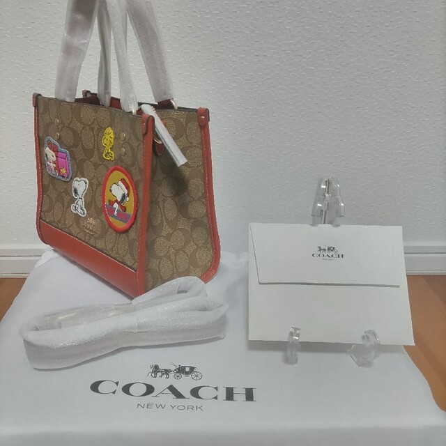 COACH ★大人気★ デンプシー バックパック パッチ スヌーピー  新品