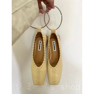 Jil Sander - 新品未使用ジルサンダーバレエシューズバレリーナレザー