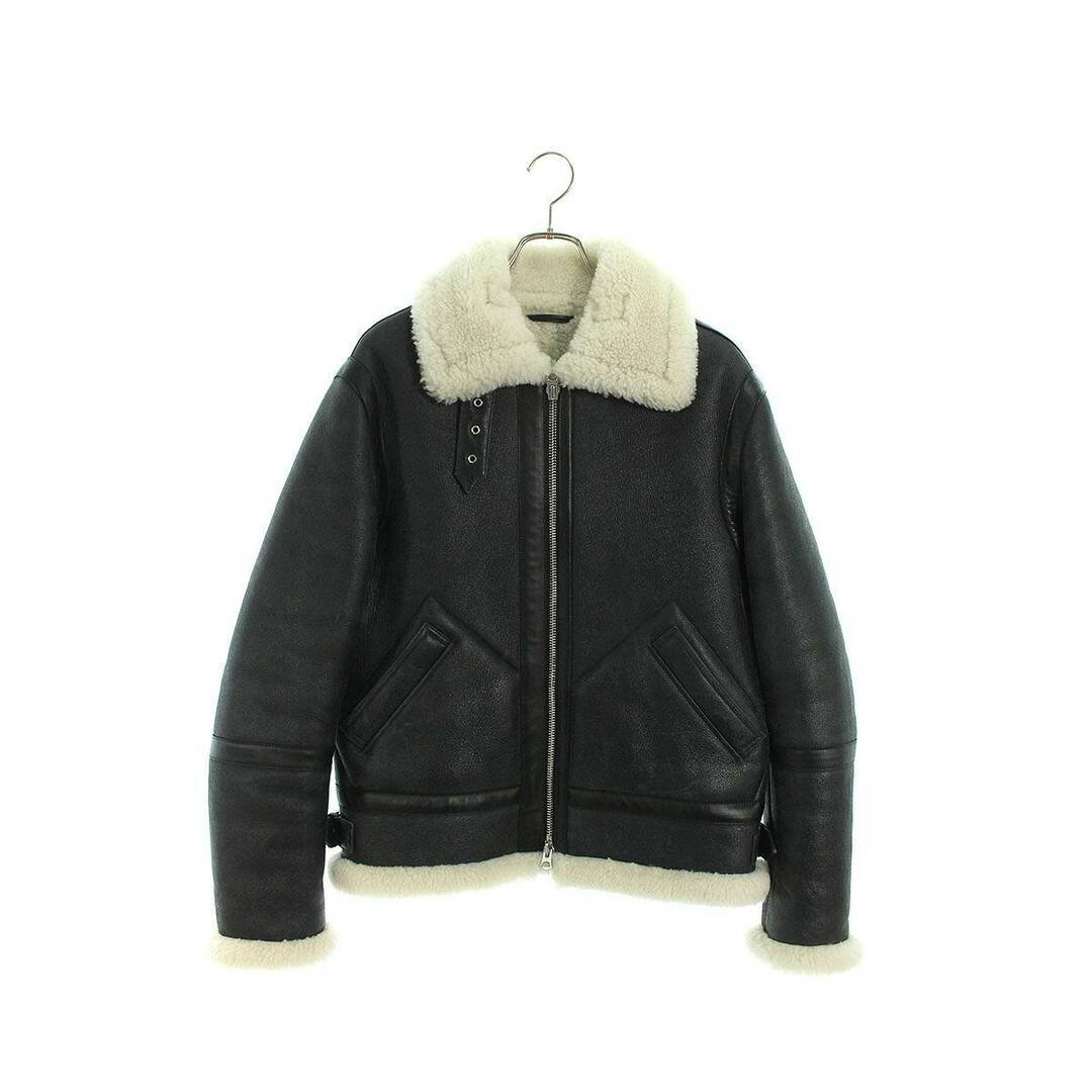 アクネストゥディオズ  Ian Shearling ボアムートンレザージャケット メンズ 46