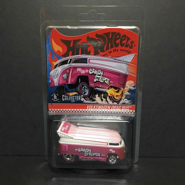 冬の華 ホットウィール VOLKSWAGEN DRAG BUS キャンディストライパー