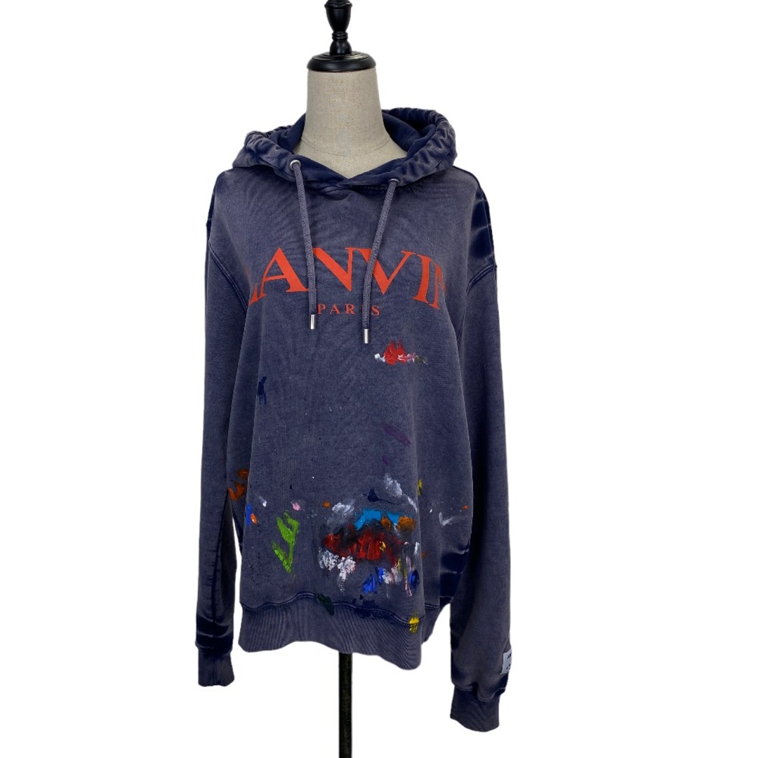 新発売 ペイント DEPT LANVIN×GALLERY パーカー ランバン [USED/中古
