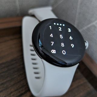 グーグル(Google)のGoogle Pixel Watch シルバー(その他)