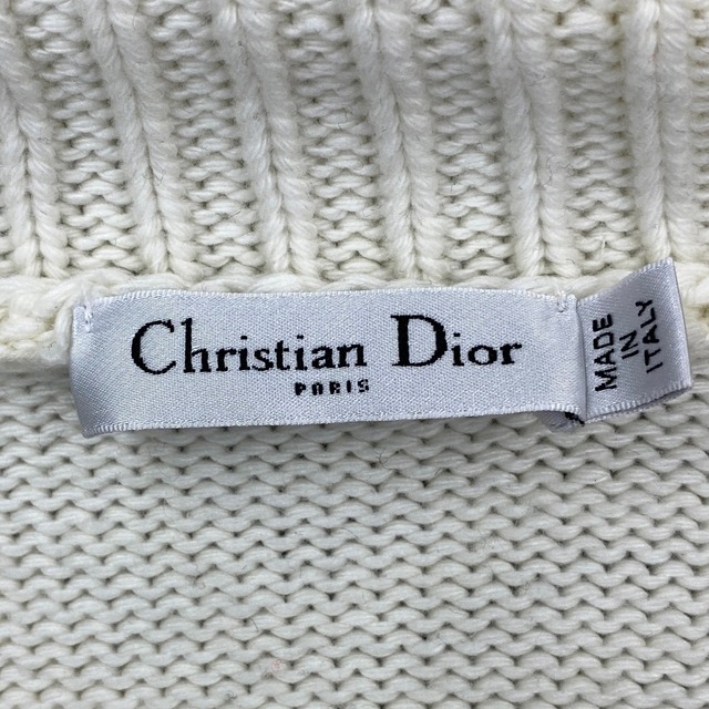 美品　ChristianDior ディオール　セーラー　カシミヤ　カーディガン