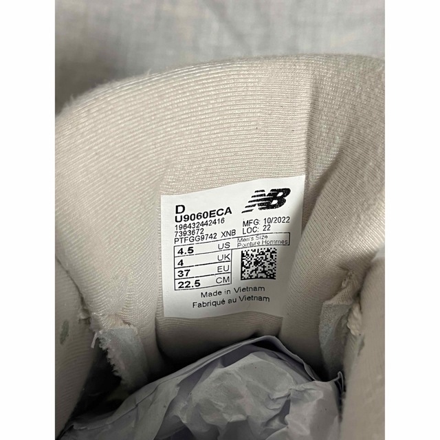 全3色/黒/赤/ベージュ 【新品】New Balance 9060ECA ニューバランス