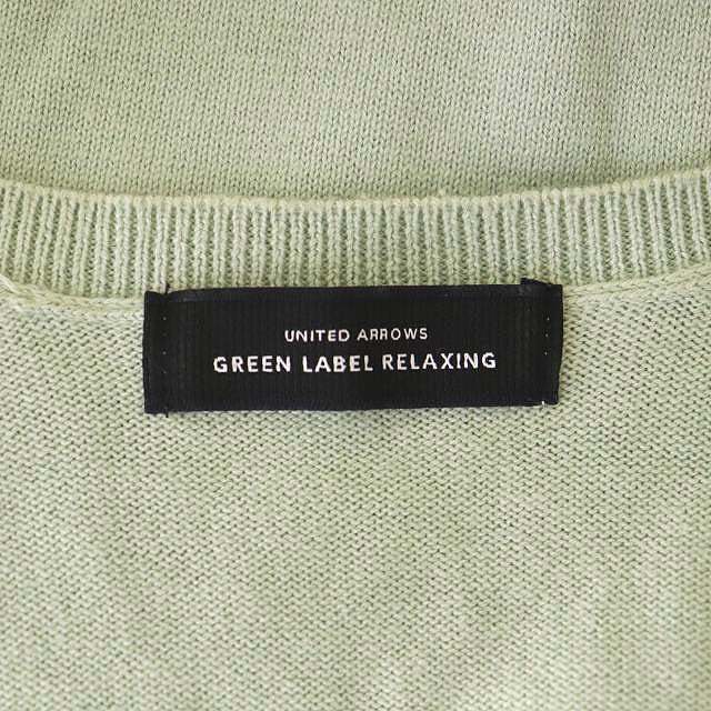 UNITED ARROWS green label relaxing(ユナイテッドアローズグリーンレーベルリラクシング)のグリーンレーベルリラクシング ユナイテッドアローズ テンジク Vネックニット レディースのトップス(ニット/セーター)の商品写真