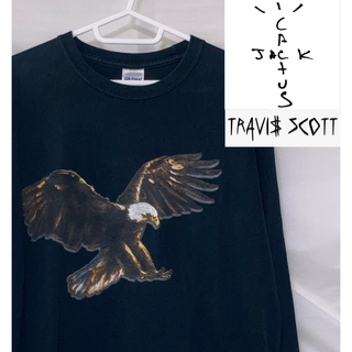 カクタス(CACTUS)のTRAVIS SCOTT L/S T-SHIRT(Tシャツ/カットソー(七分/長袖))