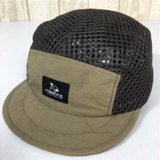 マイルストーン(milestone)のUNISEX One  マイルストーン オリジナル キャップ original cap MSC-013 ランニング MILESTONE MSC-013 ブラウン系(その他)