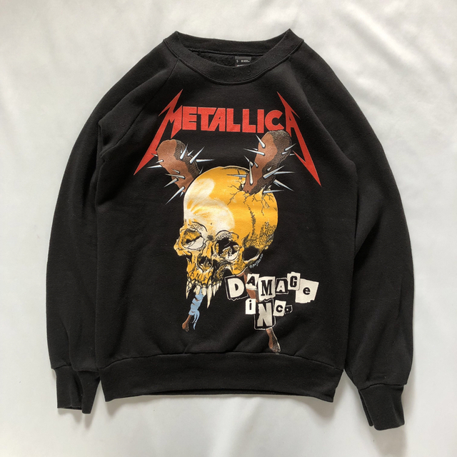 80s METALLICA】スウェット pushead コピーライト付き 【即出荷】 49.0