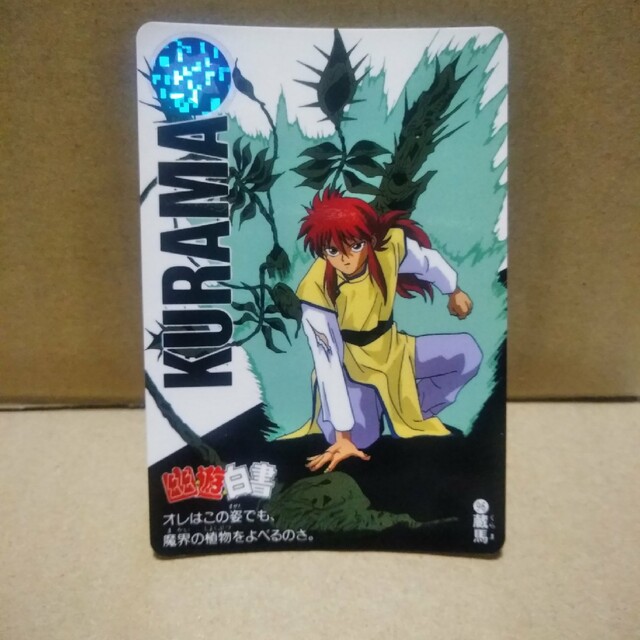 幽遊白書 カードダス 96 蔵馬 editorial.unju.edu.ar