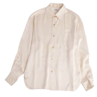 CHANEL - Vintage シャネル CHANEL シャツ ブラウス ロングスリーブ CHANEL - Vintage シャネル CHANEL シャツ ブラウス ロングスリーブ