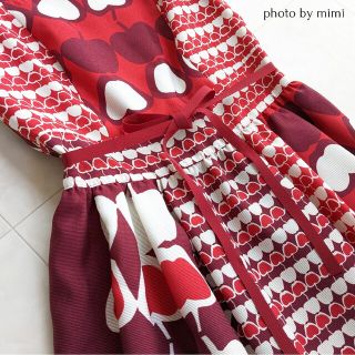 M'S GRACY - M'S GRACY*カタログ掲載*りんごモチーフワンピースの通販